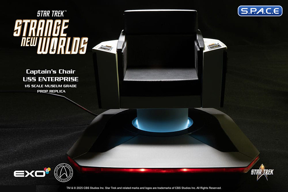 1/6 Scale USS Enterprise Captains Chair (Star Trek: Strange New Worlds)