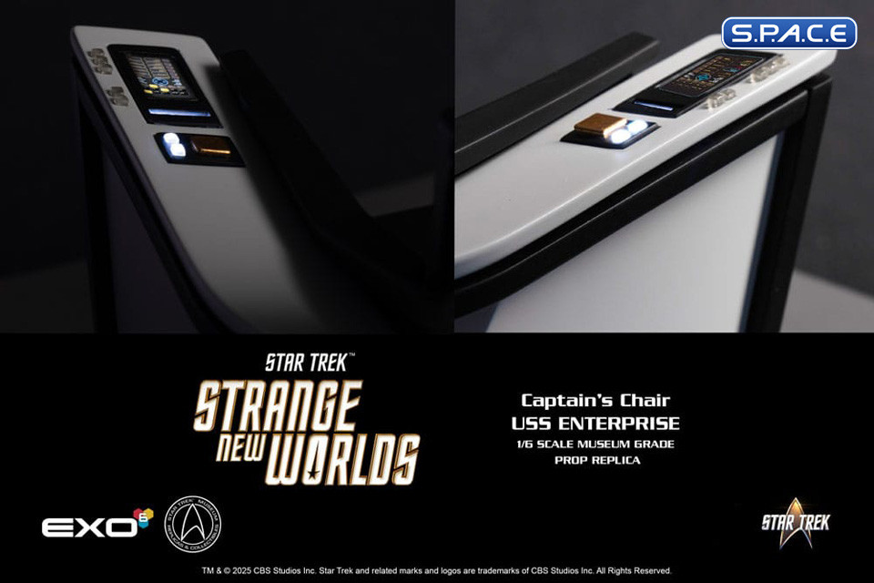 1/6 Scale USS Enterprise Captains Chair (Star Trek: Strange New Worlds)