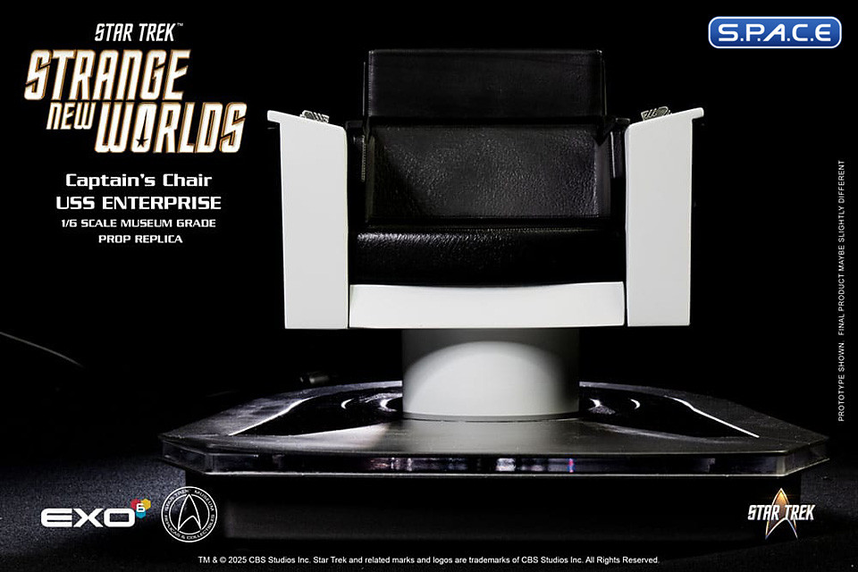 1/6 Scale USS Enterprise Captains Chair (Star Trek: Strange New Worlds)