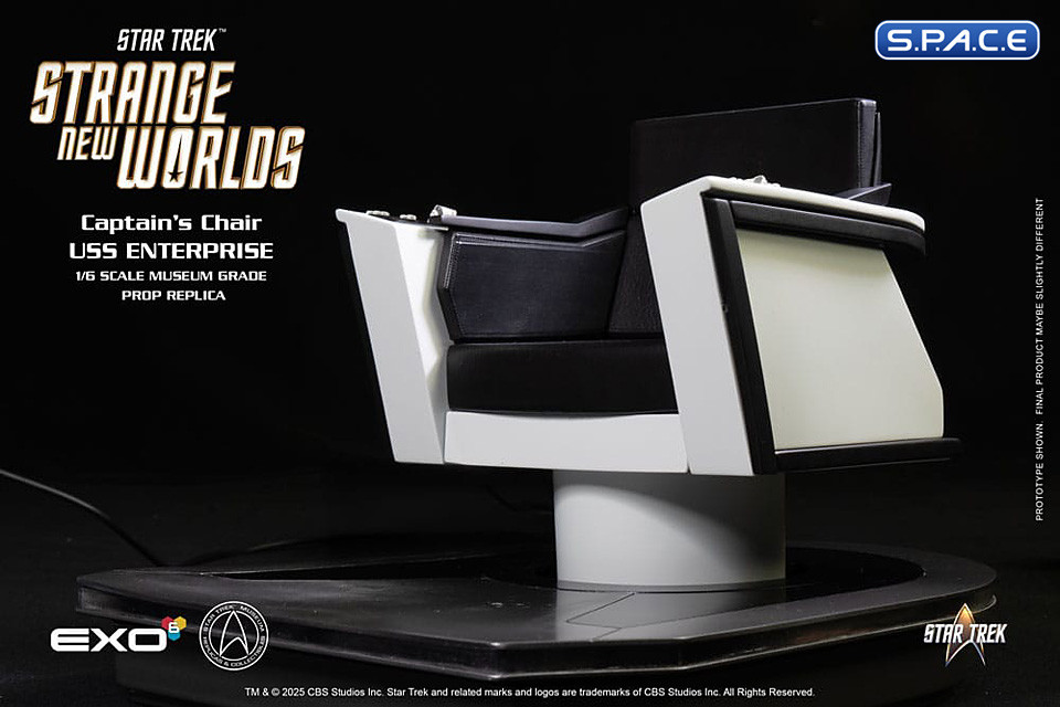 1/6 Scale USS Enterprise Captains Chair (Star Trek: Strange New Worlds)