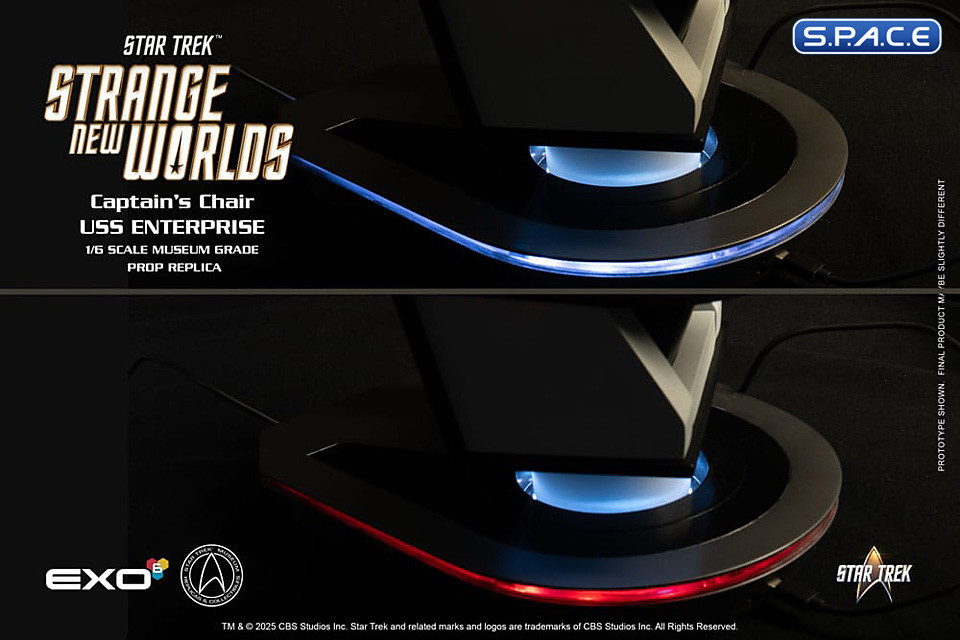 1/6 Scale USS Enterprise Captains Chair (Star Trek: Strange New Worlds)