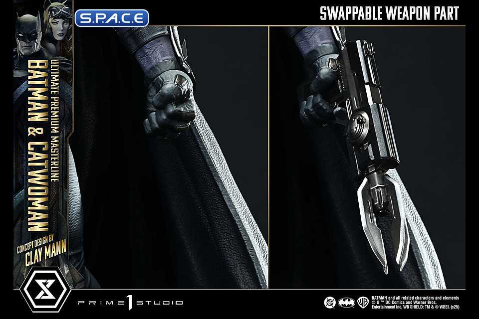 1/4 Scale Batman & Catwoman Concept by Clay Mann Ultimate Premium Masterline Statue - Bonus Version (DC Comics)