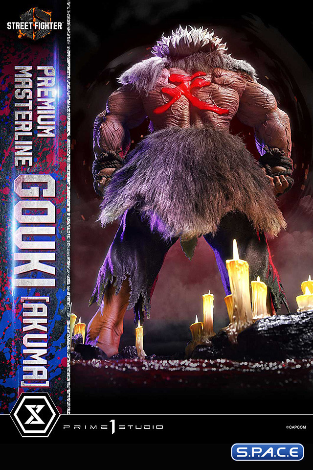 1/4 Scale Akuma Premium Masterline Statue (Street Fighter 6)