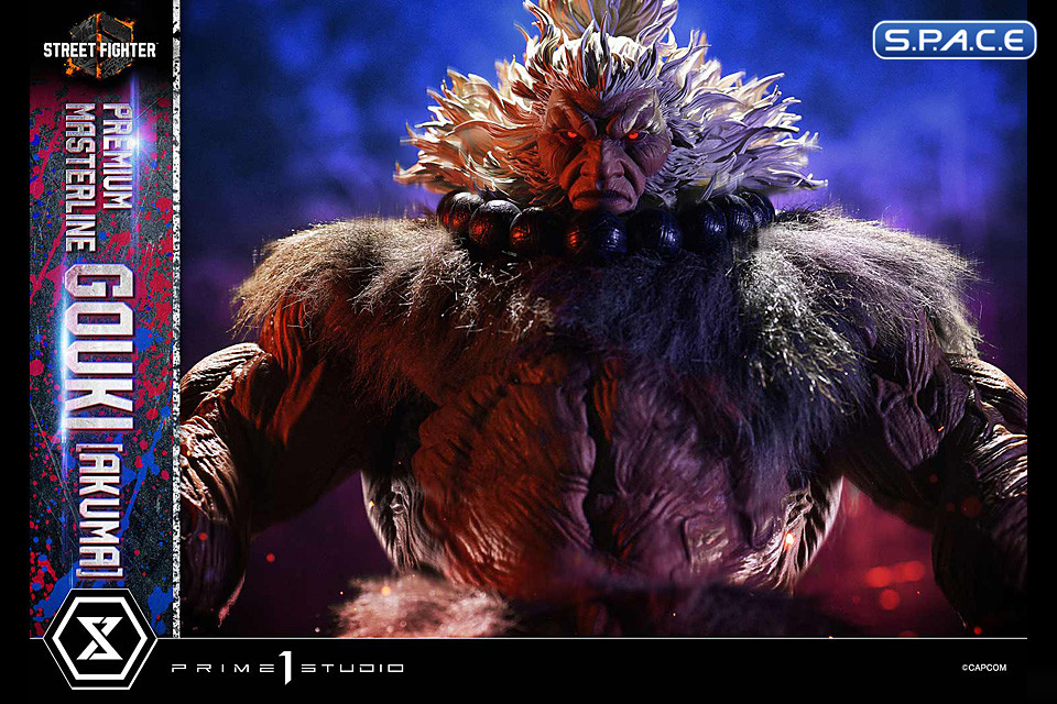 1/4 Scale Akuma Premium Masterline Statue (Street Fighter 6)