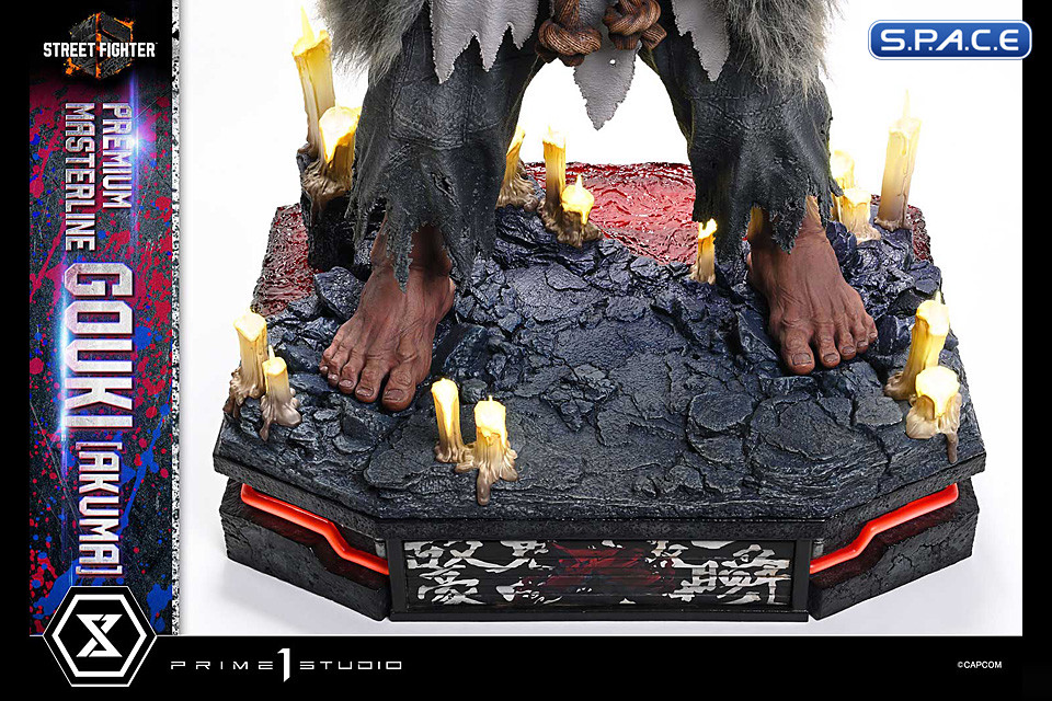 1/4 Scale Akuma Premium Masterline Statue (Street Fighter 6)