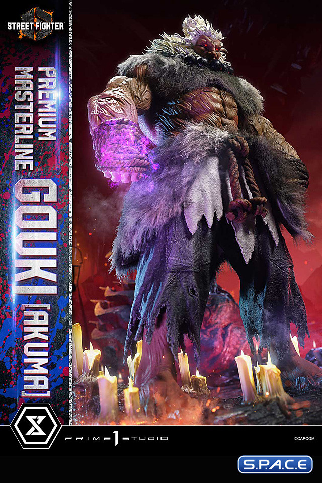 1/4 Scale Akuma Premium Masterline Statue (Street Fighter 6)