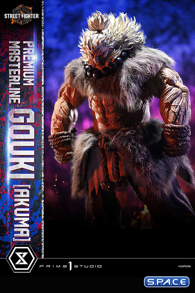 1/4 Scale Akuma Premium Masterline Statue (Street Fighter 6)