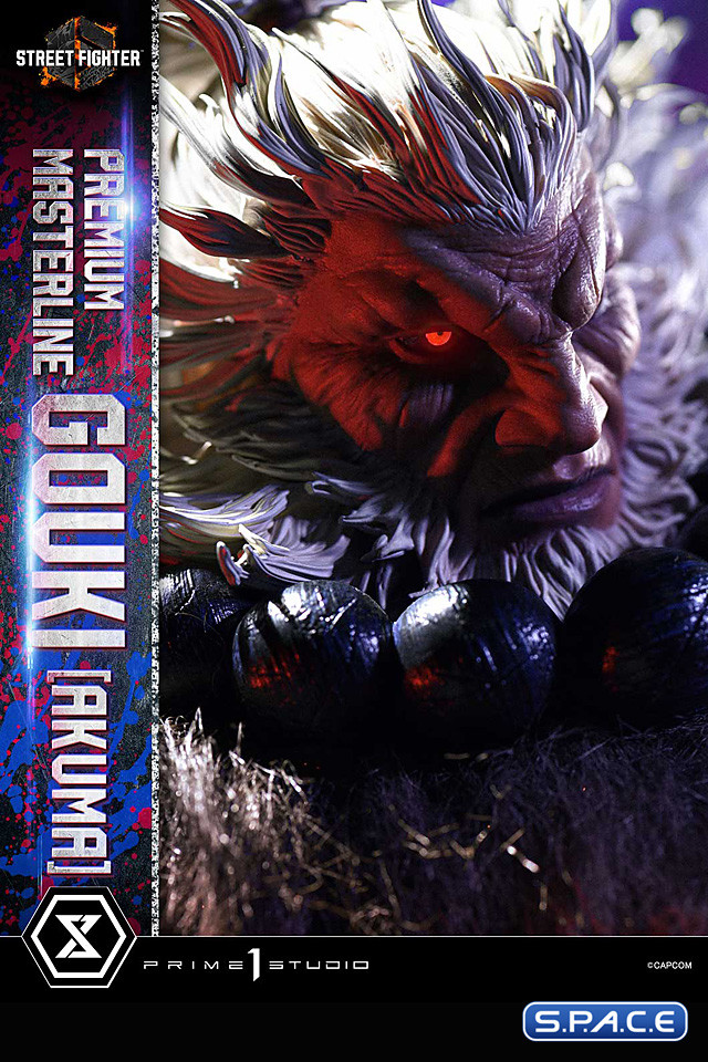 1/4 Scale Akuma Premium Masterline Statue (Street Fighter 6)