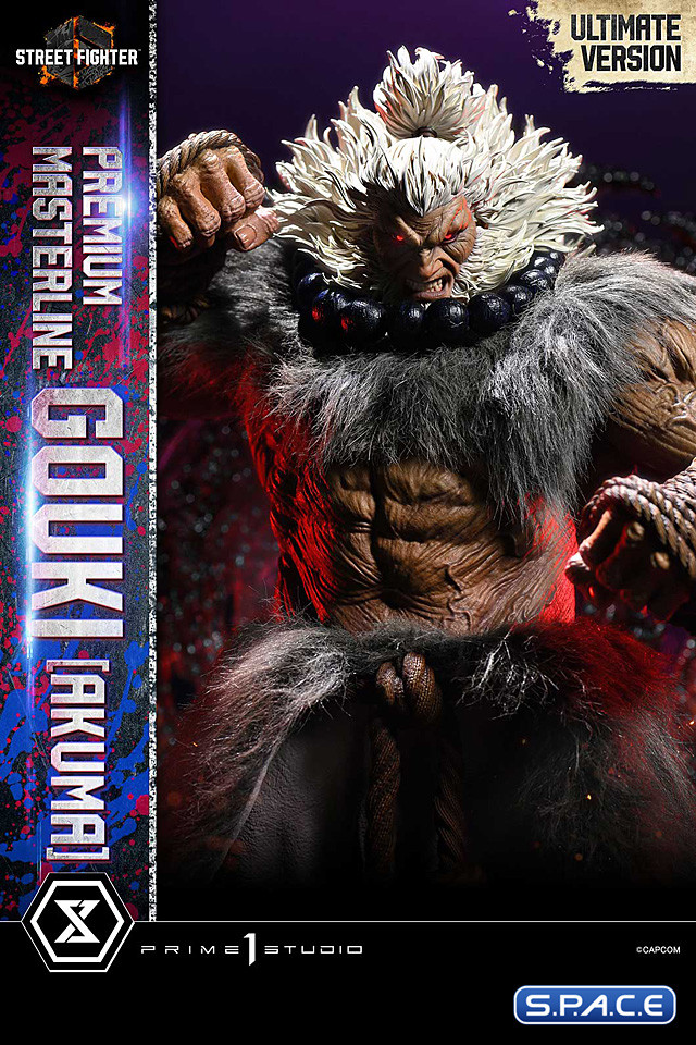 1/4 Scale Akuma Ultimate Premium Masterline Statue - Bonus Version (Street Fighter 6)