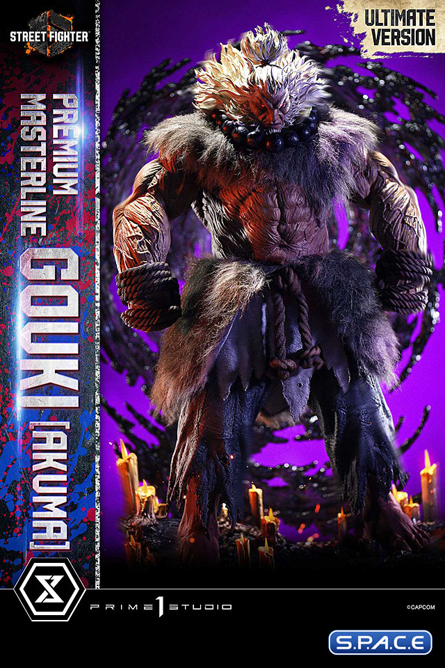 1/4 Scale Akuma Ultimate Premium Masterline Statue - Bonus Version (Street Fighter 6)