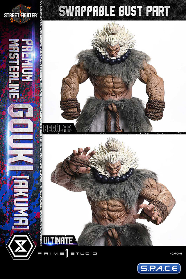 1/4 Scale Akuma Ultimate Premium Masterline Statue - Bonus Version (Street Fighter 6)