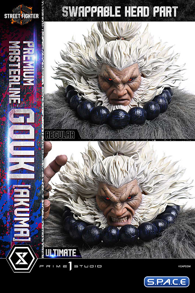 1/4 Scale Akuma Ultimate Premium Masterline Statue - Bonus Version (Street Fighter 6)