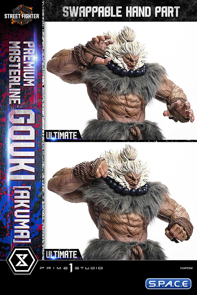 1/4 Scale Akuma Ultimate Premium Masterline Statue - Bonus Version (Street Fighter 6)