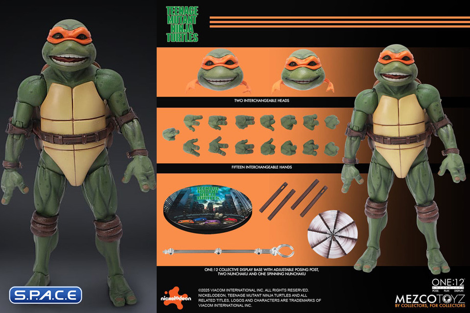 1/12 Scale Teenage Mutant Ninja Turtles One:12 Collective Deluxe Boxed Set (Teenage Mutant Ninja Turtles)