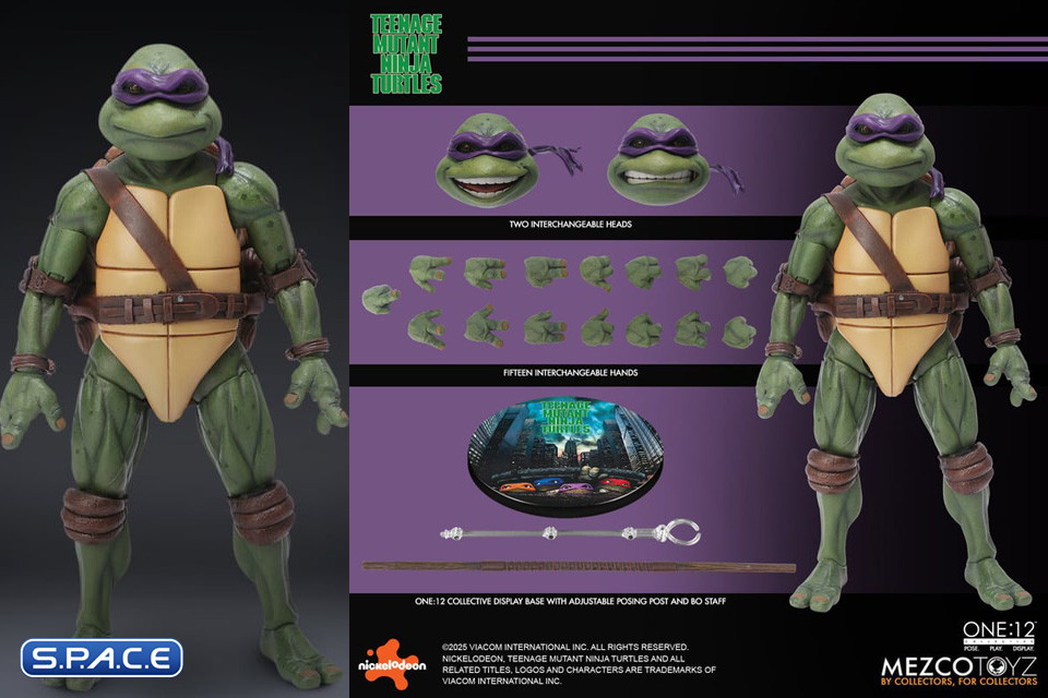 1/12 Scale Teenage Mutant Ninja Turtles One:12 Collective Deluxe Boxed Set (Teenage Mutant Ninja Turtles)