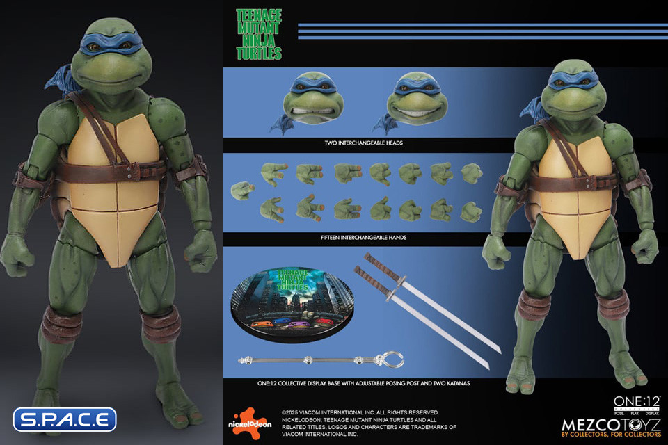 1/12 Scale Teenage Mutant Ninja Turtles One:12 Collective Deluxe Boxed Set (Teenage Mutant Ninja Turtles)