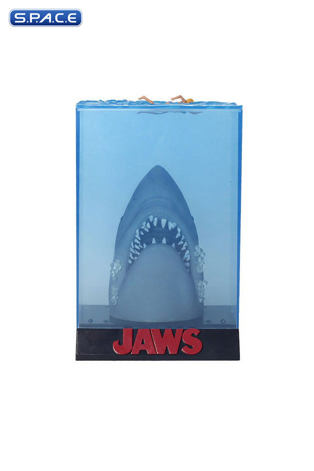 Jaws Movie Poster 3D with Light (Jaws)