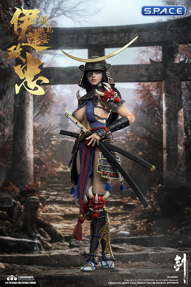 1/6 Scale Date Masamune Warrior Maiden Edition