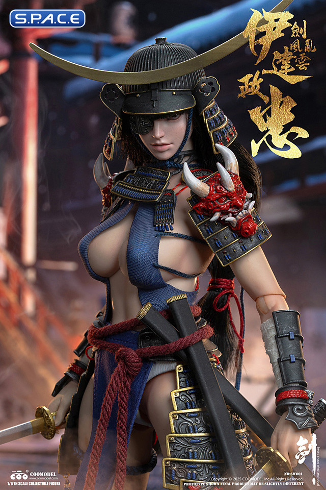 1/6 Scale Date Masamune Warrior Maiden Edition