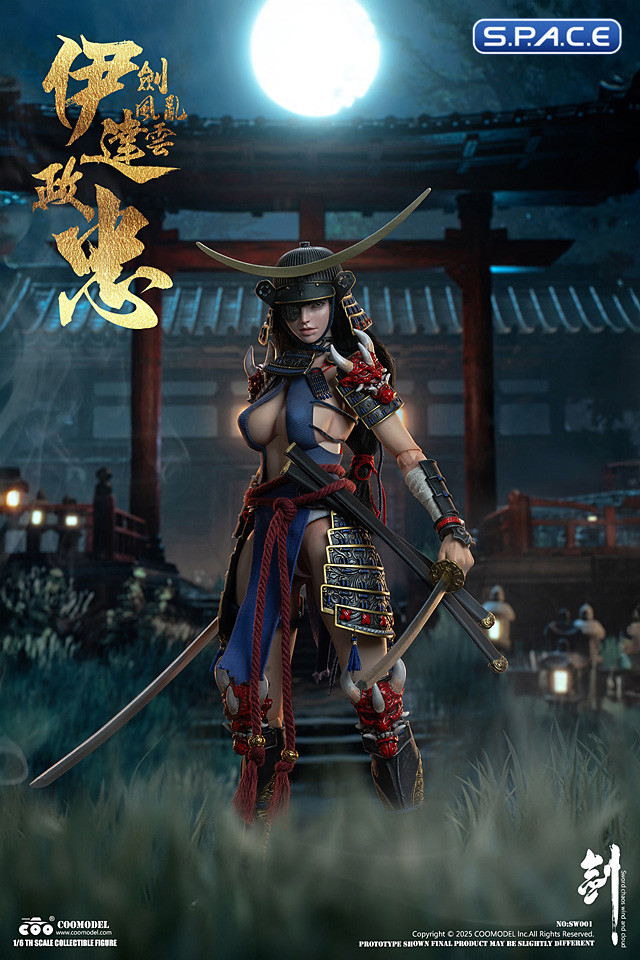 1/6 Scale Date Masamune Warrior Maiden Edition