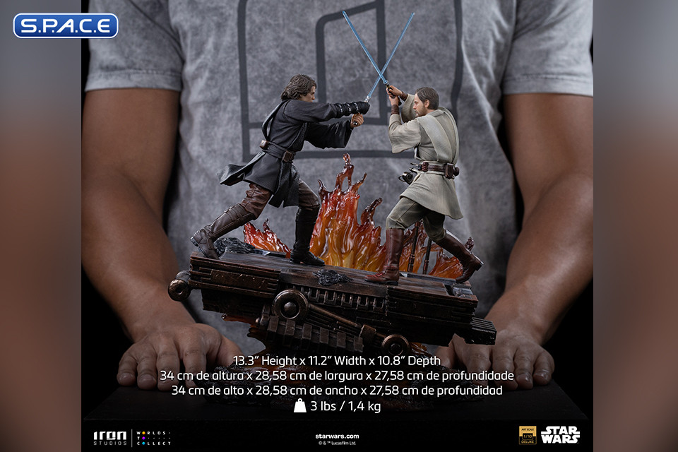 1/10 Scale Anakin vs. Obi-Wan Art Scale Statue (Star Wars)