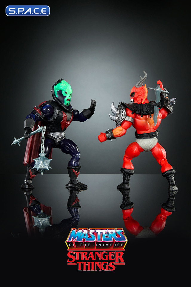 Hordak & Hellfire-Man 2-Pack (MOTU x Stranger Things)