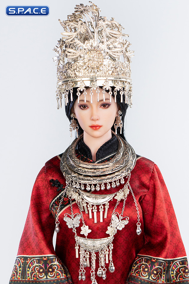 1/6 Scale The Miao of Chinas 56 Ethnic Groups - red Version