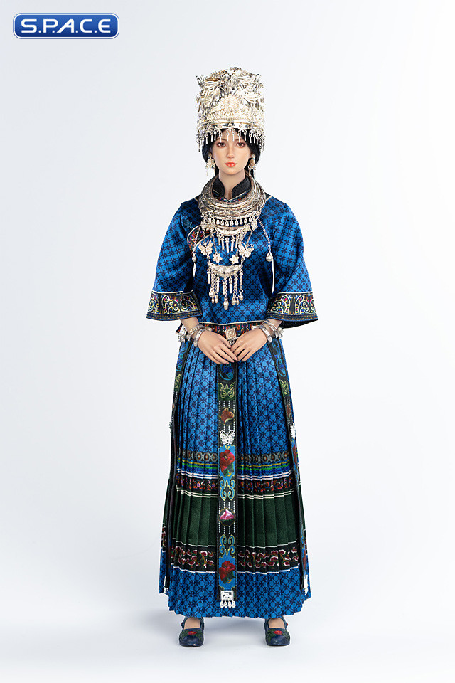 1/6 Scale The Miao of Chinas 56 Ethnic Groups - blue Version