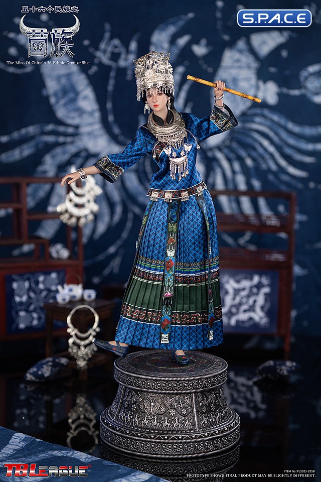 1/6 Scale The Miao of Chinas 56 Ethnic Groups - blue Version