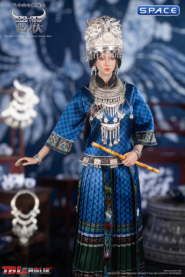 1/6 Scale The Miao of Chinas 56 Ethnic Groups - blue Version