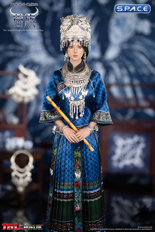 1/6 Scale The Miao of Chinas 56 Ethnic Groups - blue Version