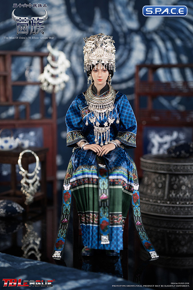 1/6 Scale The Miao of Chinas 56 Ethnic Groups - blue Version