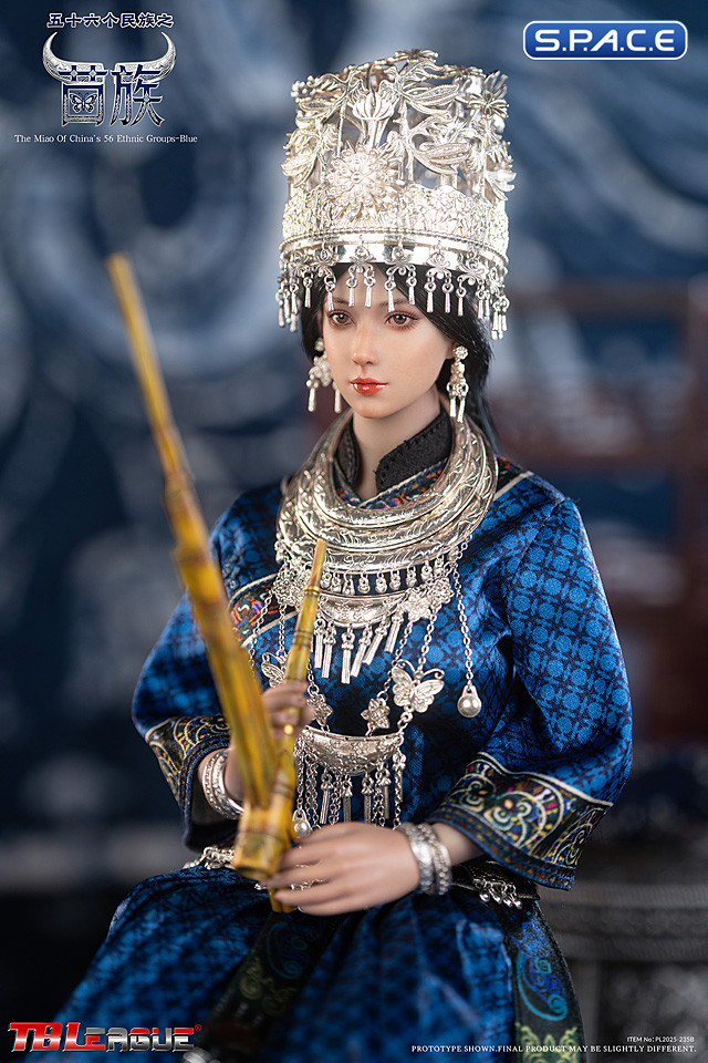 1/6 Scale The Miao of Chinas 56 Ethnic Groups - blue Version