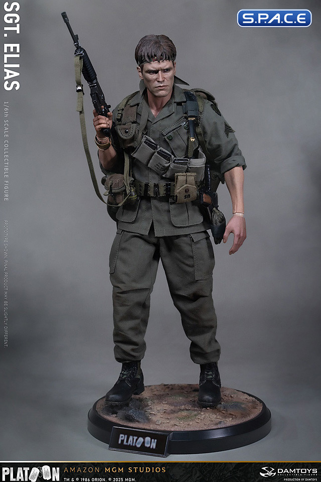 1/6 Scale Sergeant Elias (Platoon)