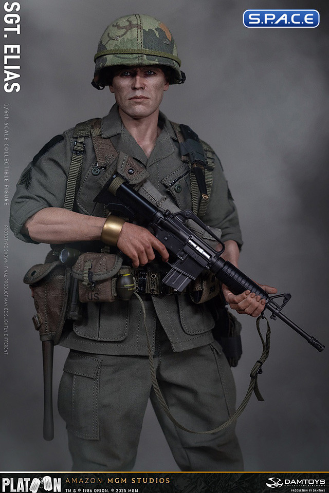 1/6 Scale Sergeant Elias (Platoon)
