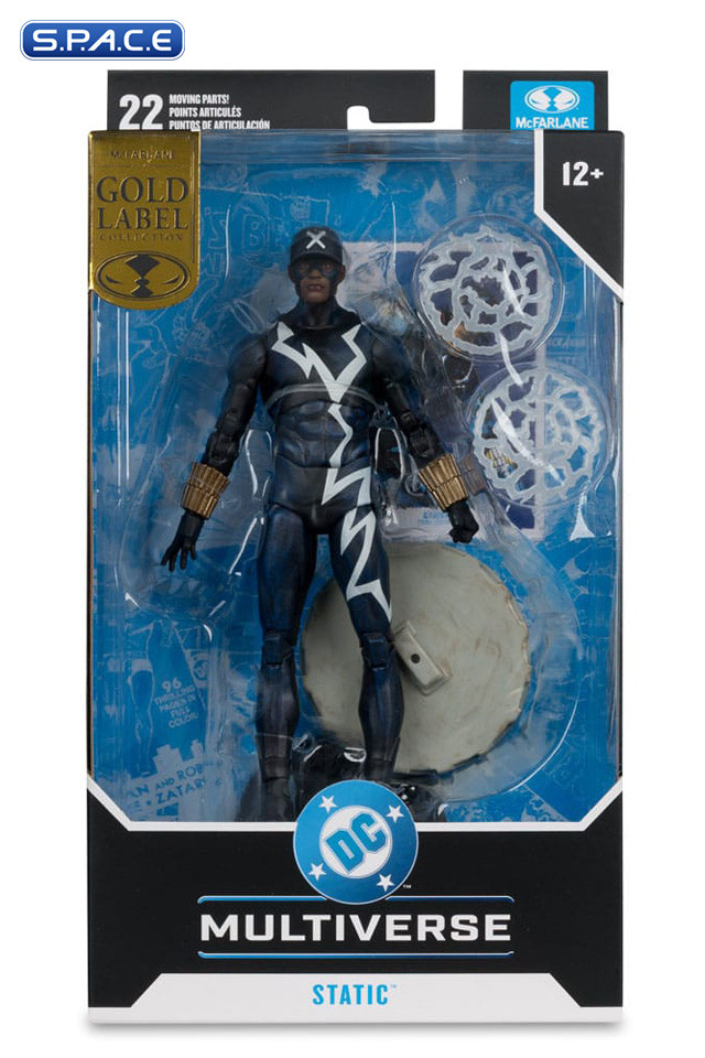 Static Shock from Trial by Fire Gold Label Collection (DC Multiverse)