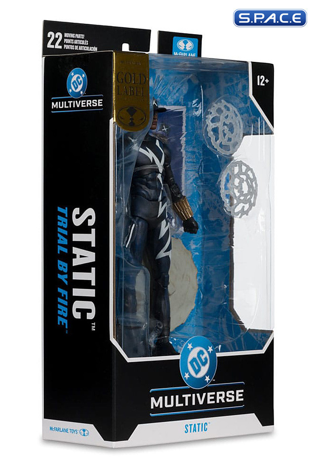 Static Shock from Trial by Fire Gold Label Collection (DC Multiverse)
