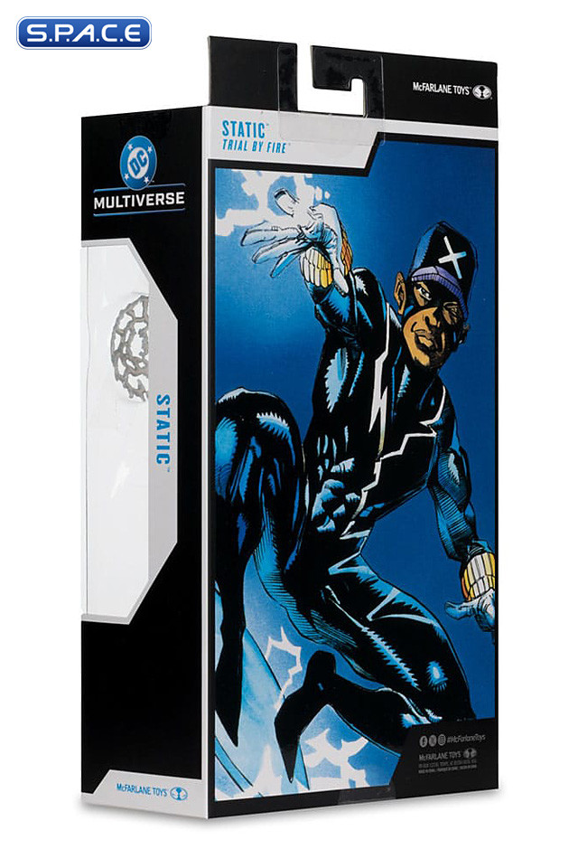 Static Shock from Trial by Fire Gold Label Collection (DC Multiverse)