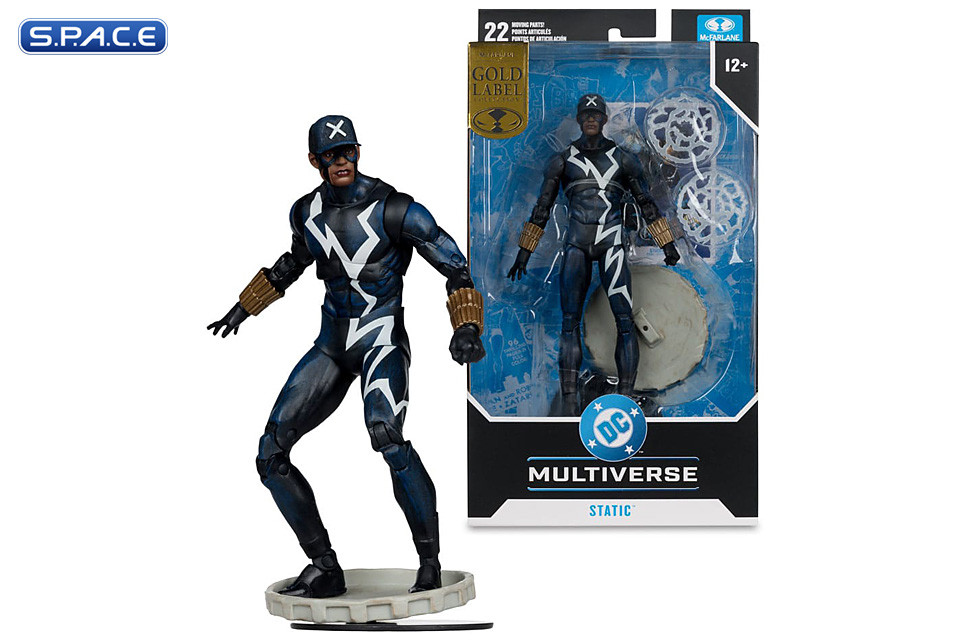 Static Shock from Trial by Fire Gold Label Collection (DC Multiverse)