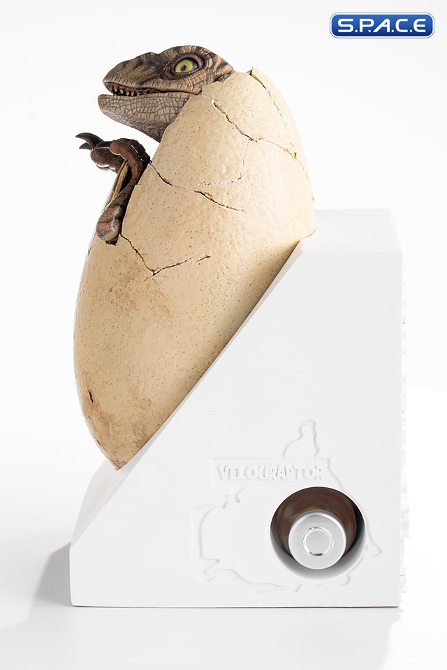 White Queen Egg Hatching Statue (Jurassic Park III)