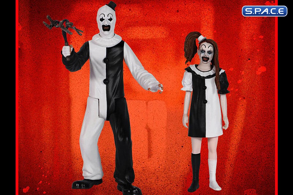 Art the Clown and The Little Pale Girl 5 Points Set (Terrifier 2)