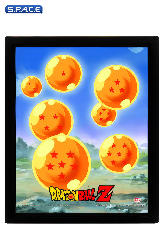 Shenron Unleashed framed 3D Lenticular Poster (Dragon Ball Z)
