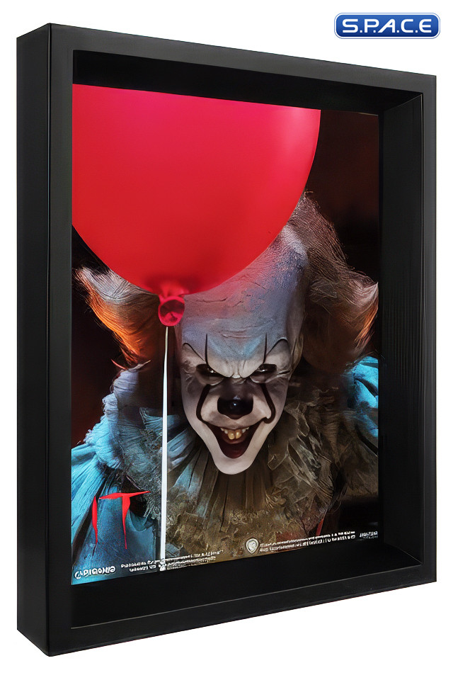 Pennywise Evil framed 3D Lenticular Poster (It)