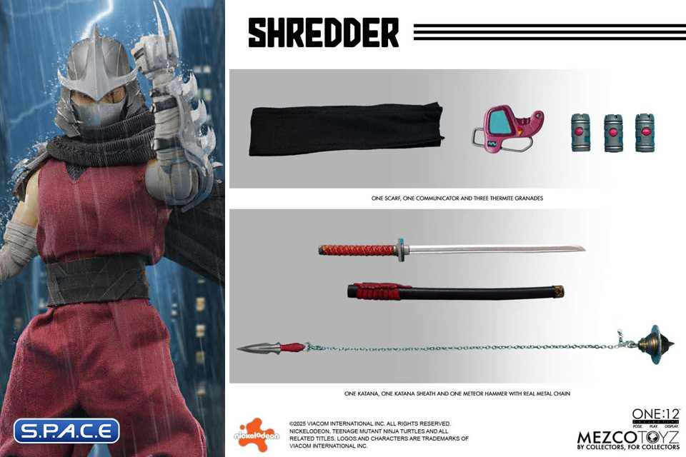 1/12 Scale Shredder One:12 Collective (Teenage Mutant Ninja Turtles)