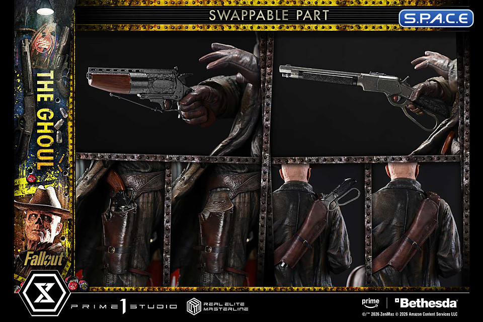 1/4 Scale The Ghoul Real Elite Masterline Statue (Fallout)