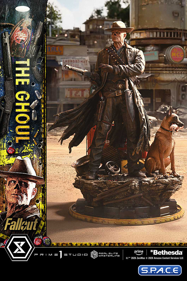 1/4 Scale The Ghoul Real Elite Masterline Statue (Fallout)