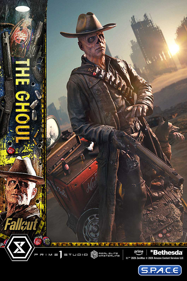 1/4 Scale The Ghoul Real Elite Masterline Statue (Fallout)