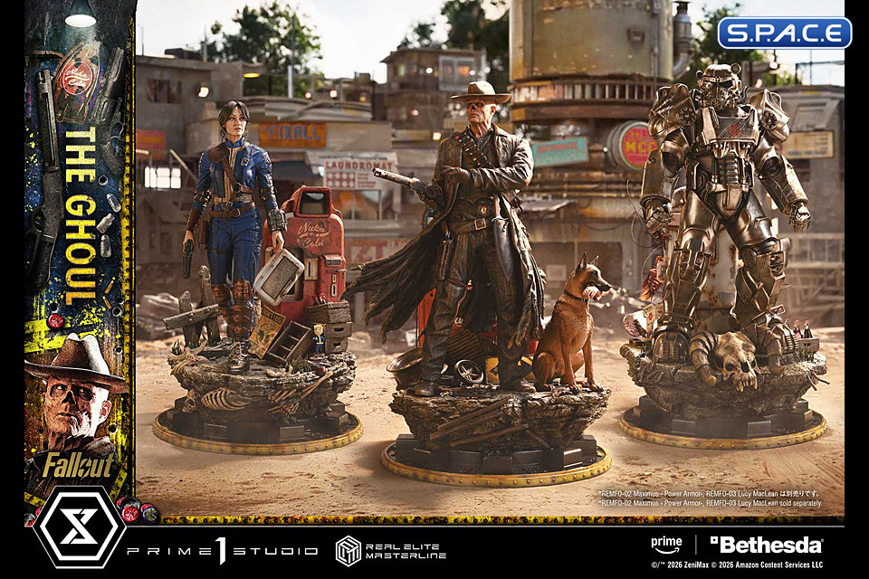 1/4 Scale The Ghoul Real Elite Masterline Statue (Fallout)