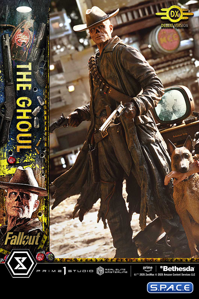 1/4 Scale The Ghoul Deluxe Real Elite Masterline Statue - Bonus Version (Fallout)
