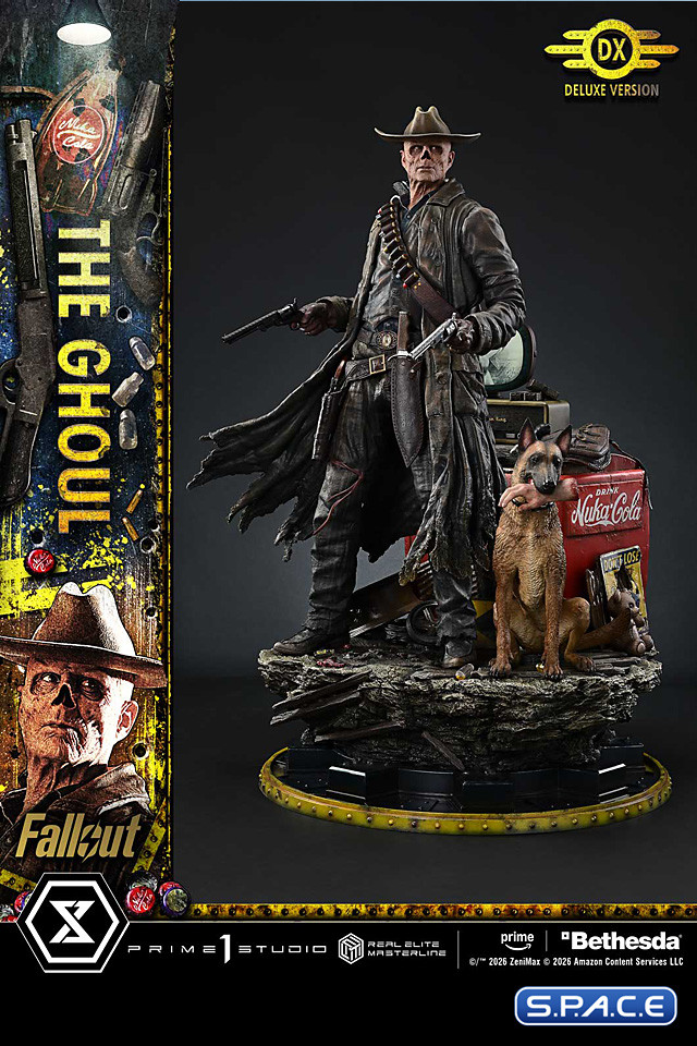1/4 Scale The Ghoul Deluxe Real Elite Masterline Statue - Bonus Version (Fallout)